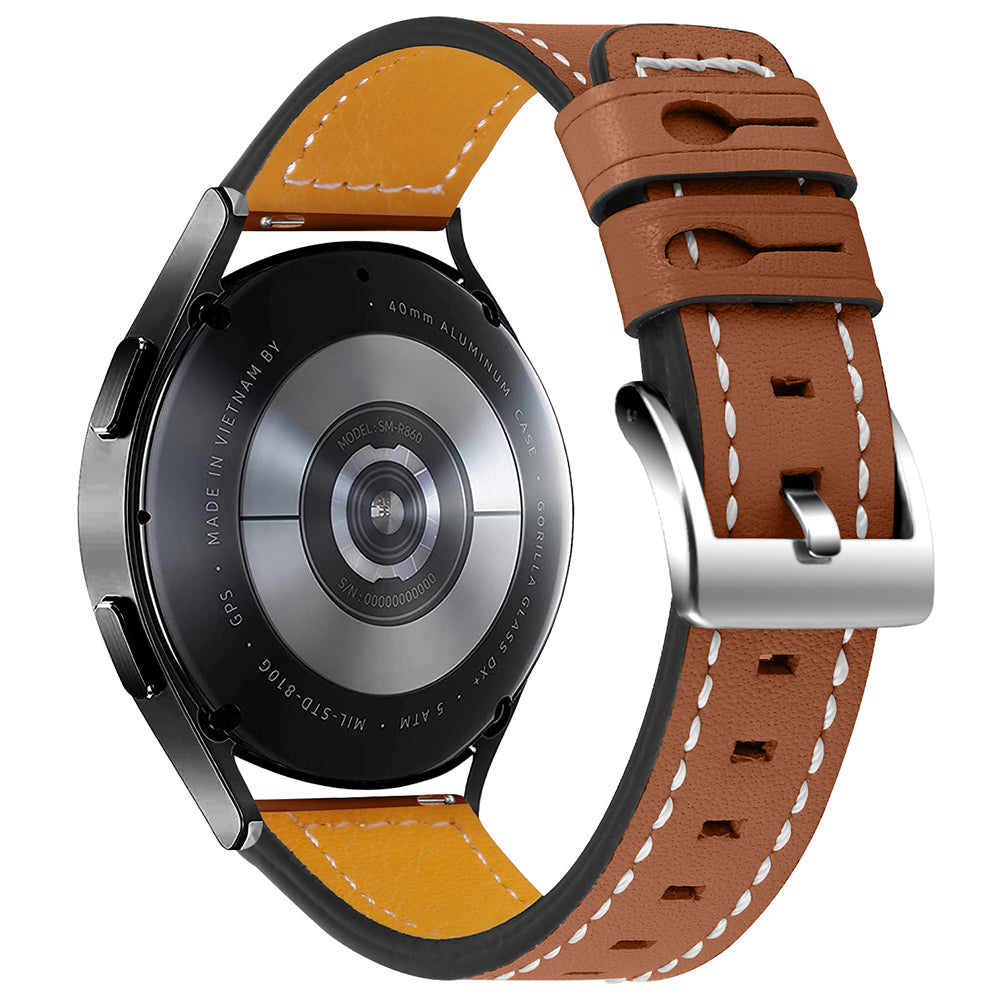20mm Universal Watch Strap for Garmin Vivomove Luxe Garminmove Luxe Cowhide Leather Wrist Band Replacement Watchband 20mm Universal Watch Strap for Garmin Vivomove Luxe Garminmove Luxe Cowhide Leather Wrist Band Replacement Watchband